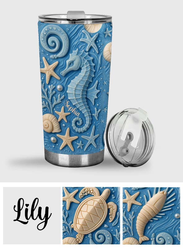Sea Animal Lovers - Personalized Sea Lover Tumbler