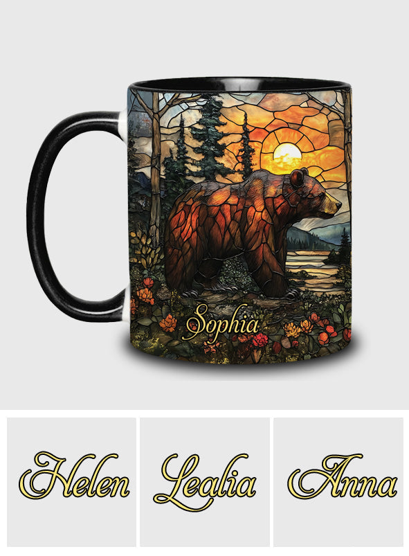 Waldbär - Personalisierte Tasse mit Bärenmotiv