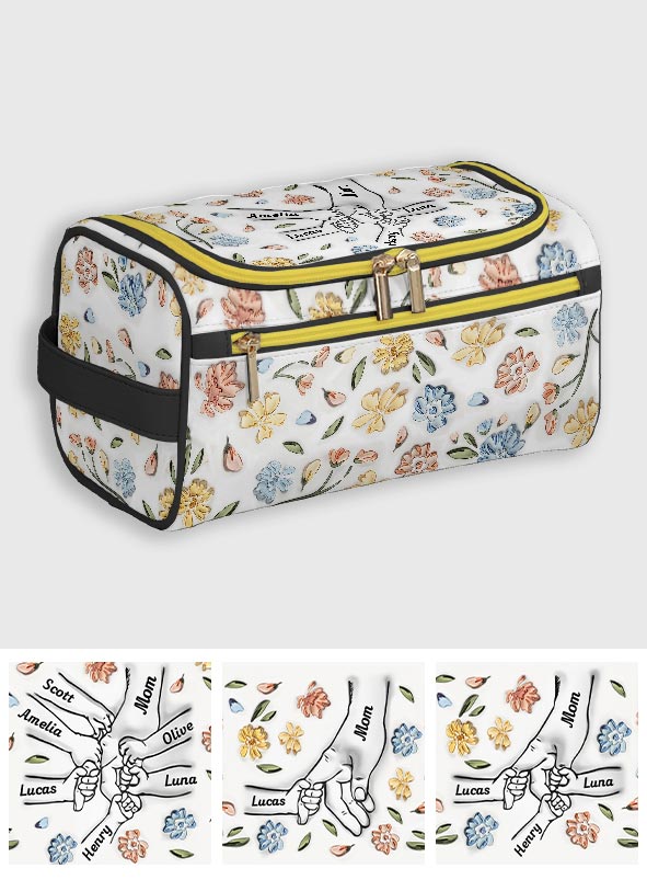 Take My Hand - Personalized Mother Toiletry Bag