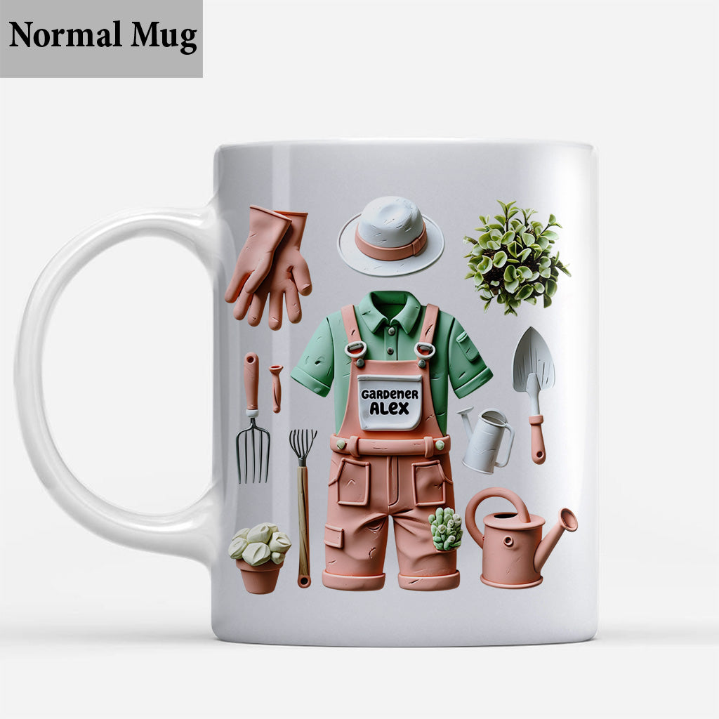 Love Gardening - Personalized Gardening Mug