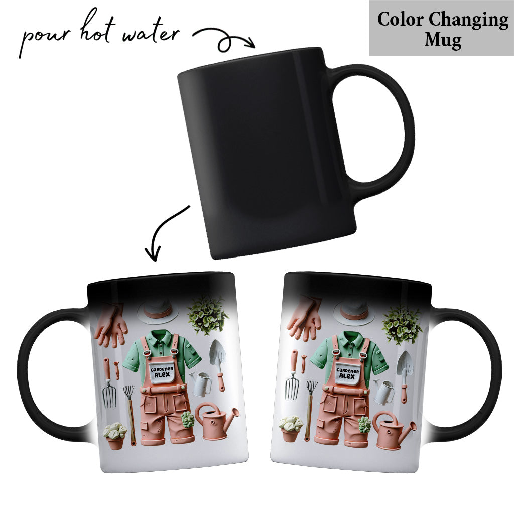 Love Gardening - Personalized Gardening Mug