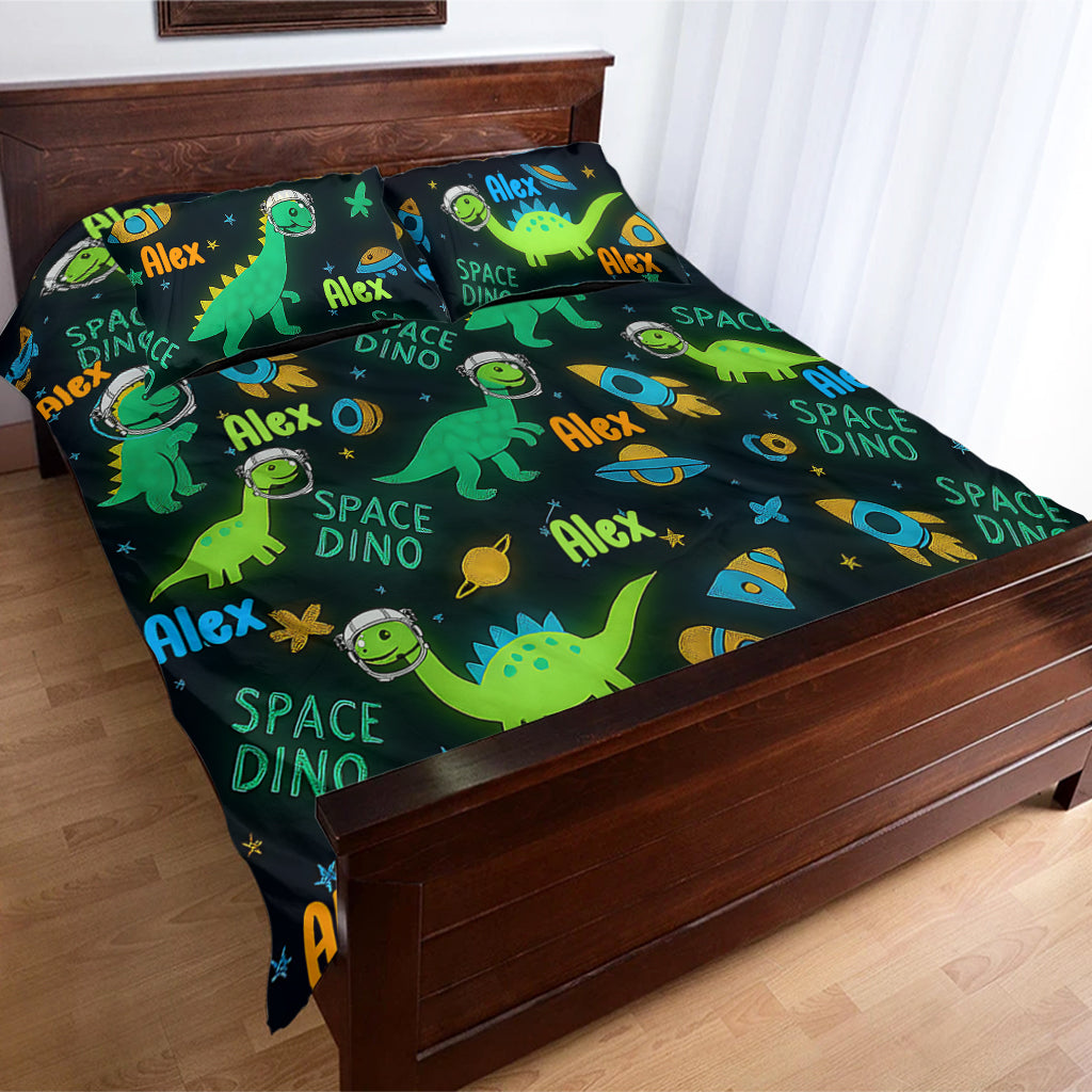 Cute Children's Gift Boys' Dinosaur Space Girls' Princess - Personalized Kid Bedding Set