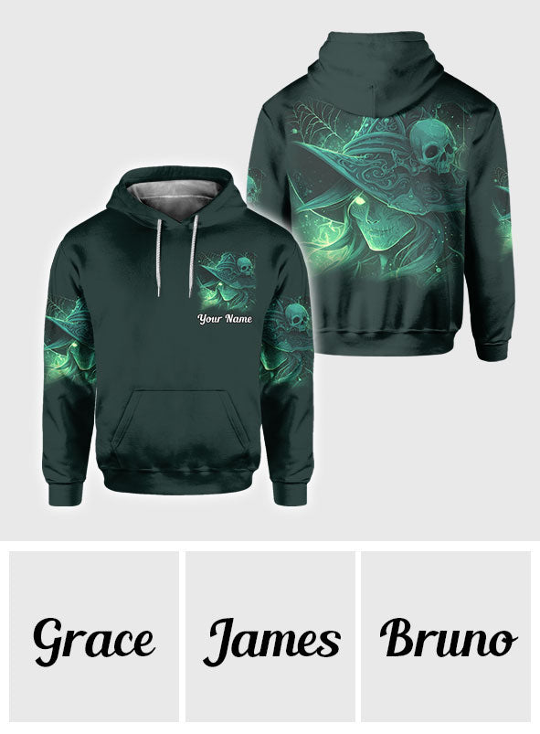 My Old Friend - Personalized Witch All Over Shirt