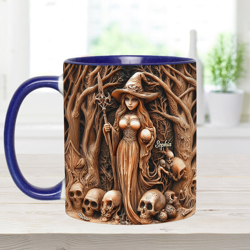Beautiful Witch - Personalized Witch Accent Mug