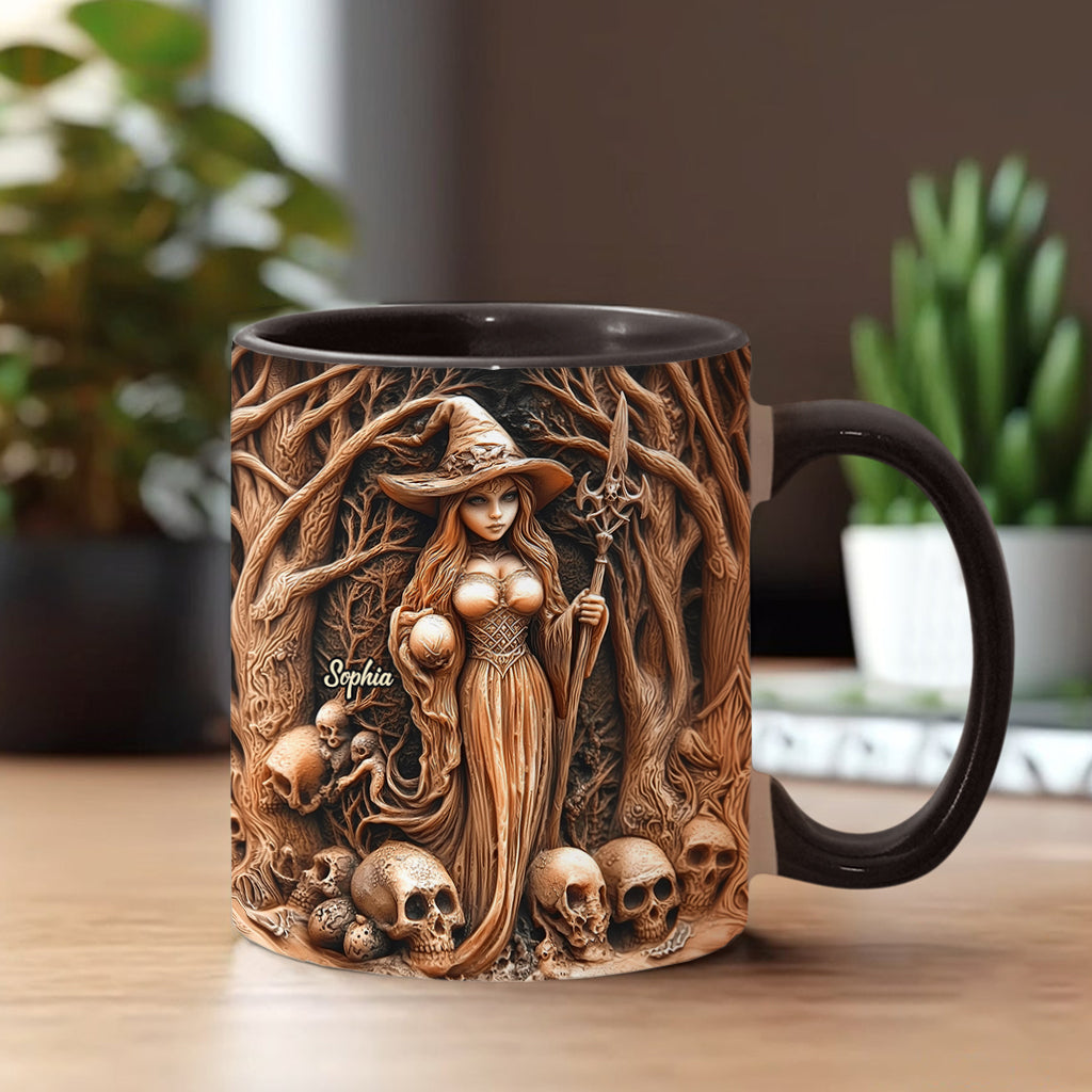 Beautiful Witch - Personalized Witch Accent Mug