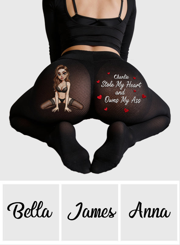 Valentine's Day Gift For Her - Personalized Couple Women Pantyhose Tights