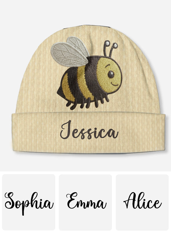 J'adore les abeilles - Bonnet abeille personnalisé