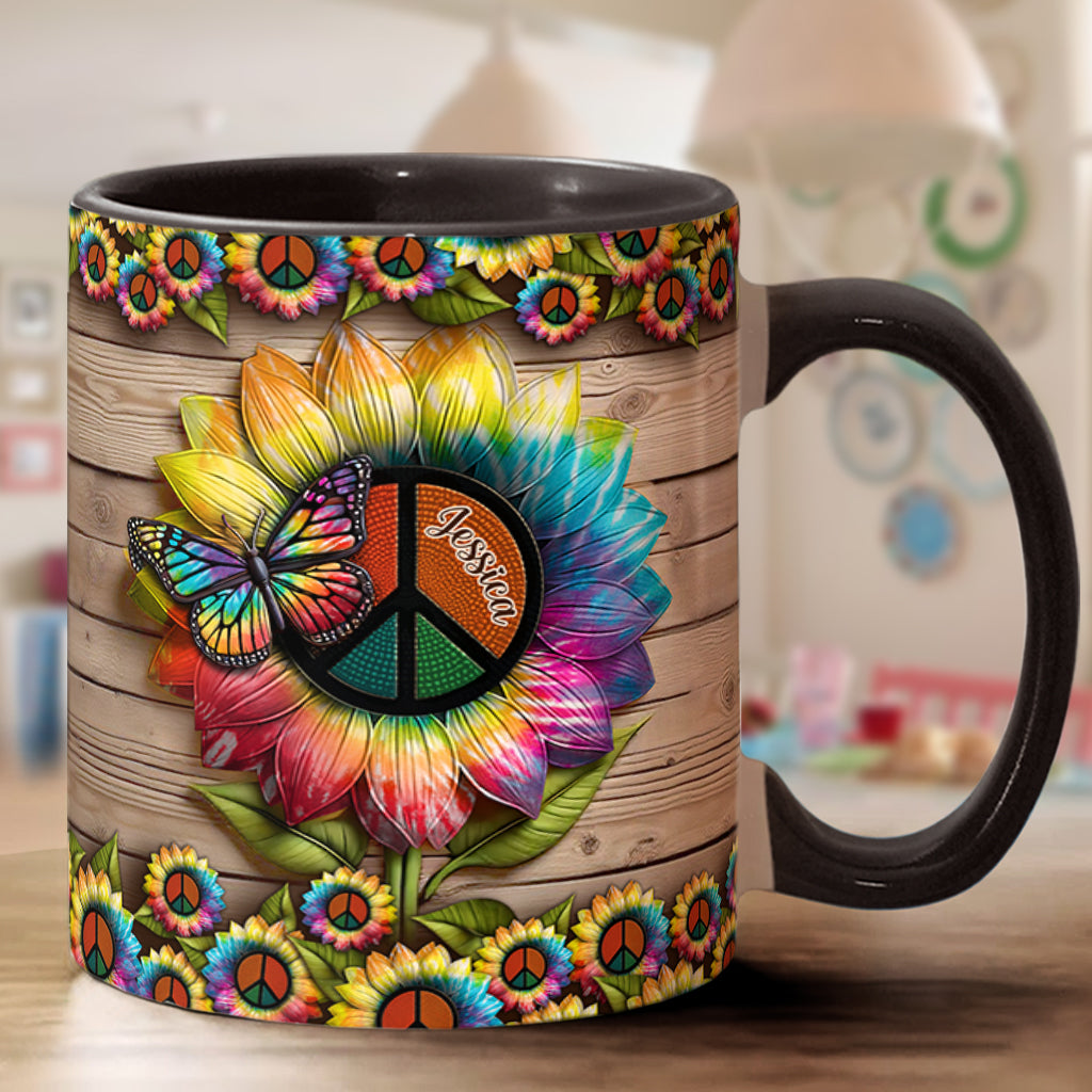 Hippie Soul - Personalized Hippie Accent Mug