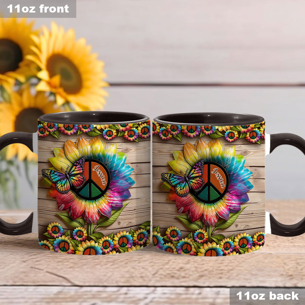 Hippie Soul - Personalized Hippie Accent Mug
