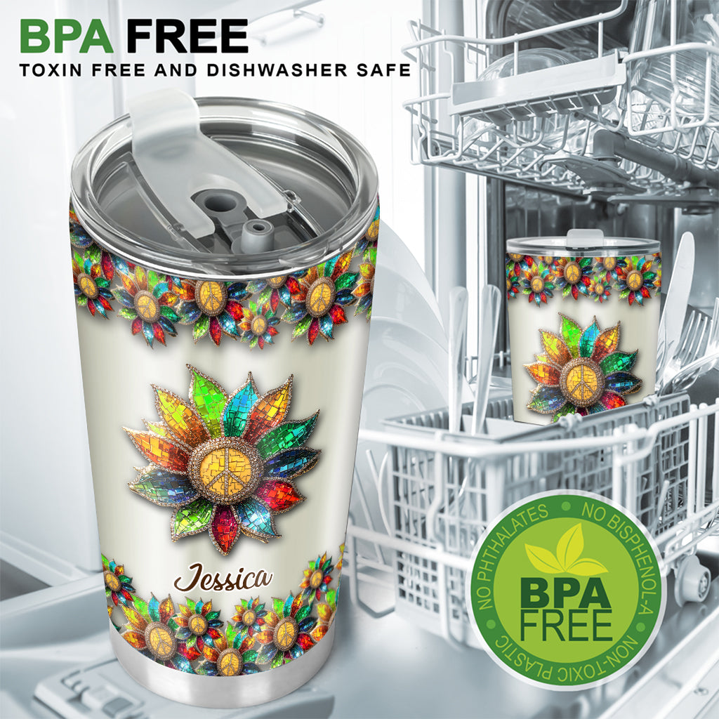 Hippie Soul - Personalized Hippie Tumbler