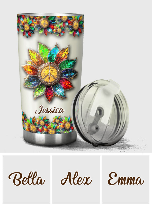 Hippie Soul - Personalized Hippie Tumbler