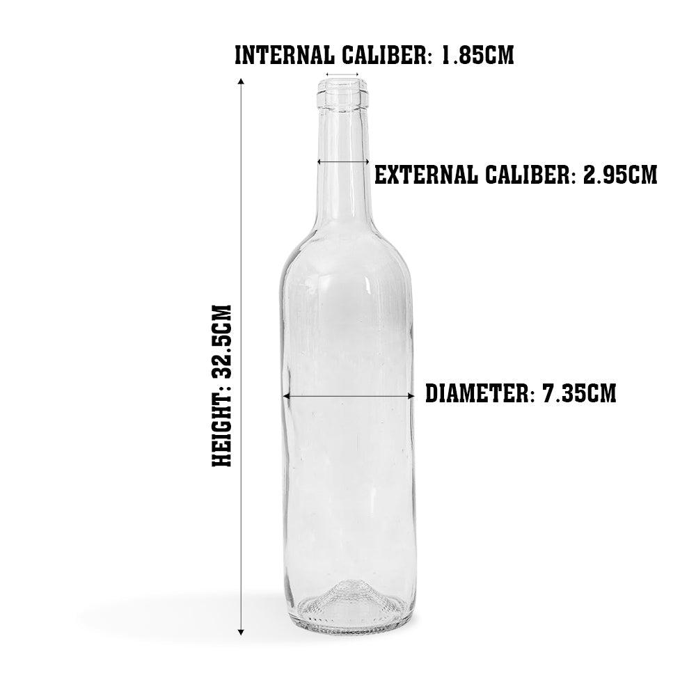 A Few Inches - Personalized Couple Wine Bottle Lamp
