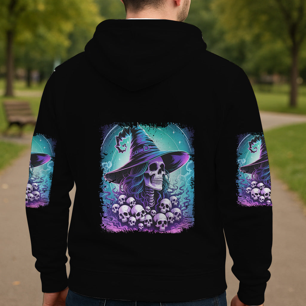 She Trained A Witch - Personalized Witch All Over Shirt