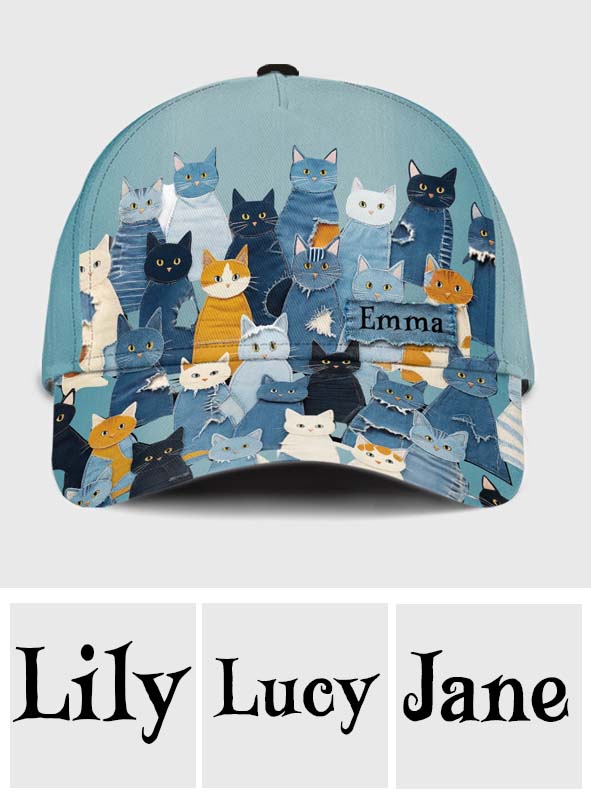 Casquette classique personnalisée pour les amoureux des chats