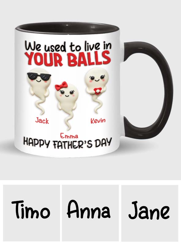 Thanks Mom - Personalized Mother Accent Mug