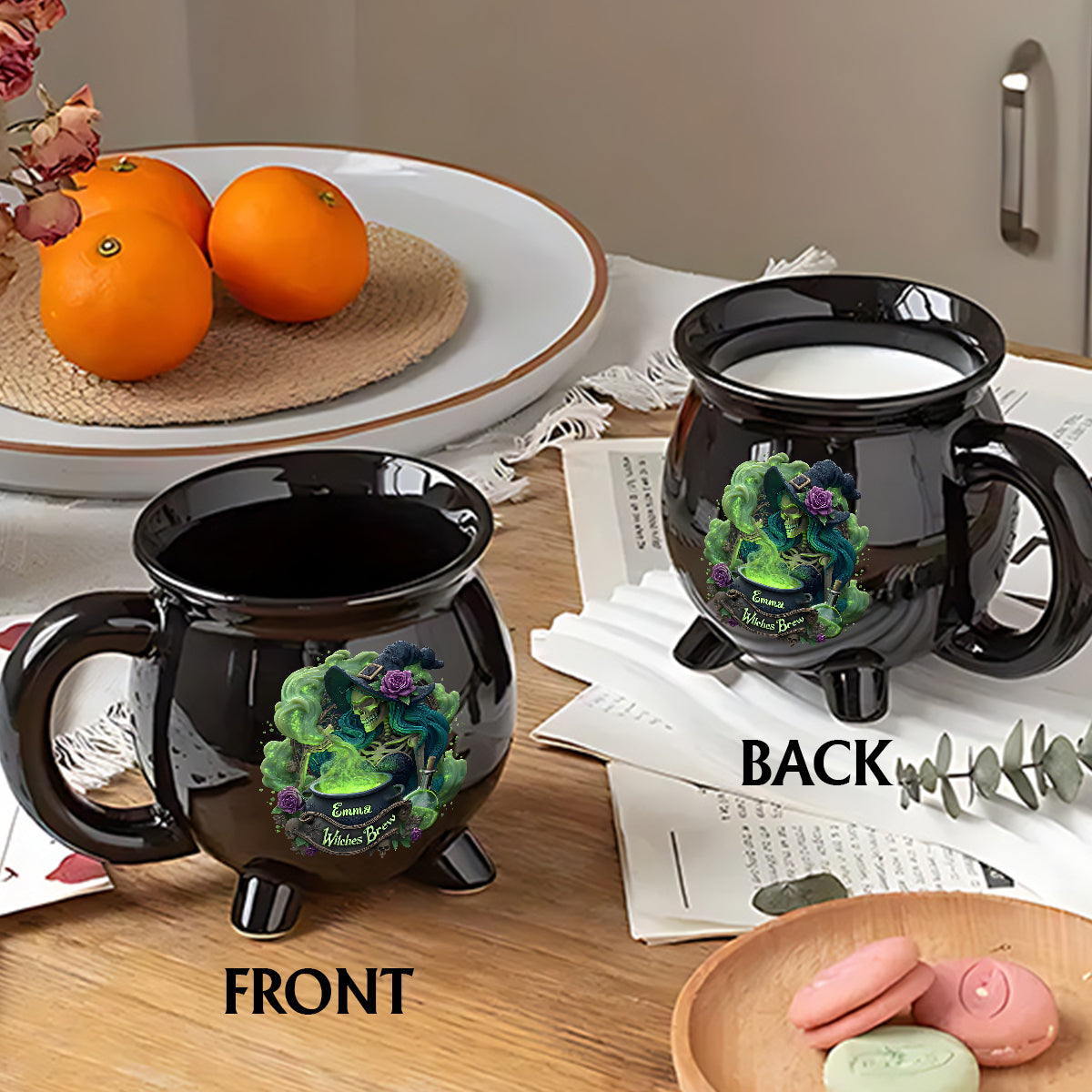 Witches Brew - Personalized Witch Cauldron Mug