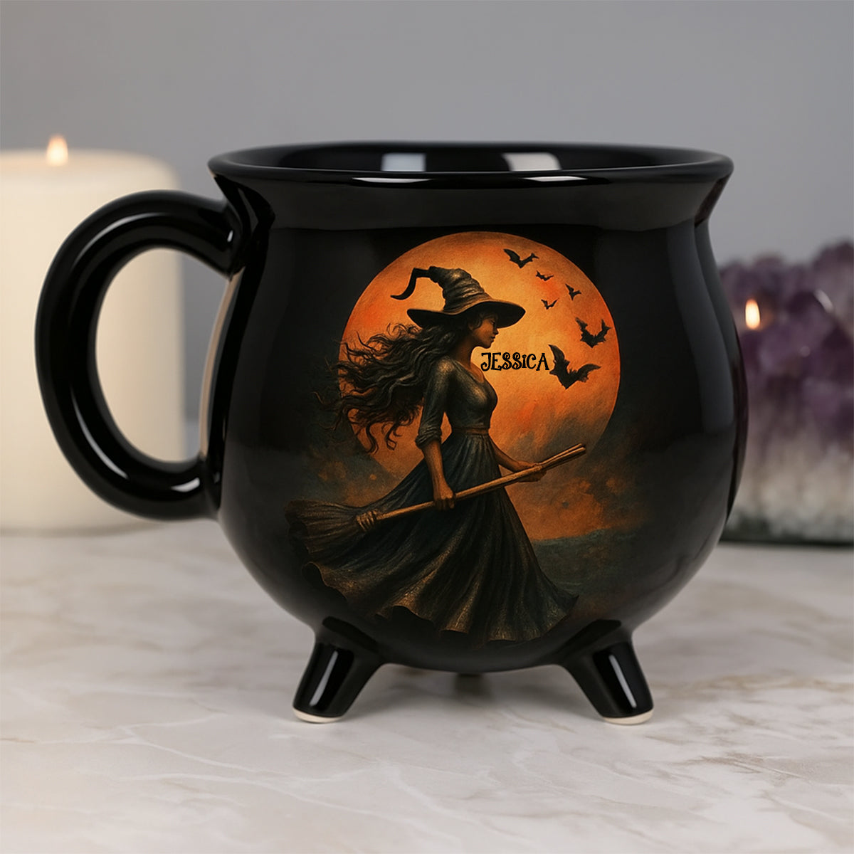 Witches Brew - Personalized Witch Cauldron Mug