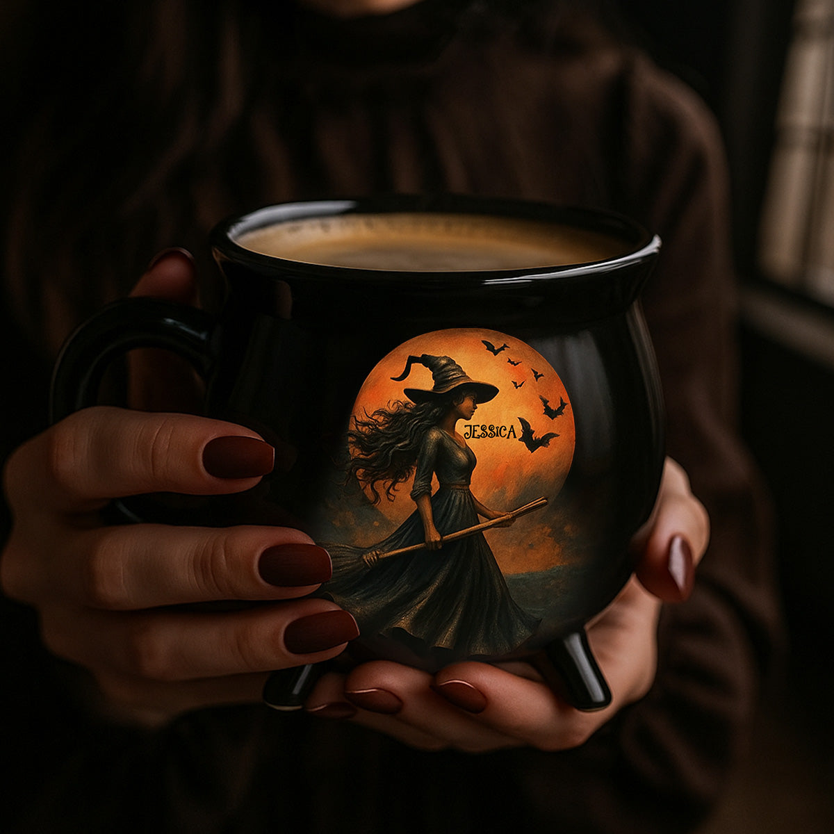 Witches Brew - Personalized Witch Cauldron Mug