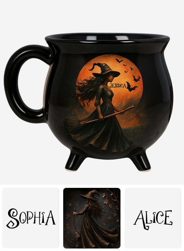 Witches Brew - Personalized Witch Cauldron Mug