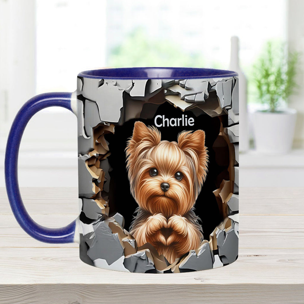 Lovely Dogs - Personalized Dog Accent Mug