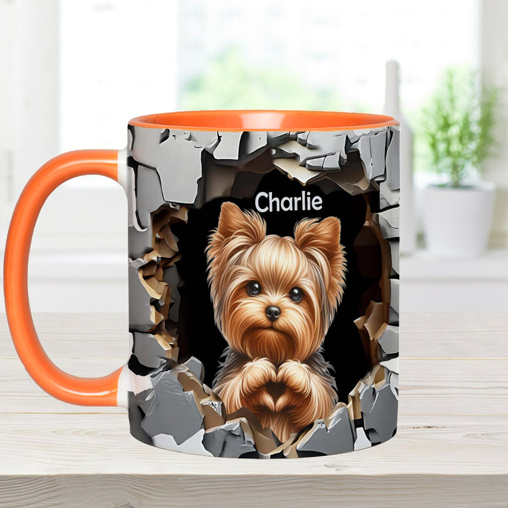 Lovely Dogs - Personalized Dog Accent Mug