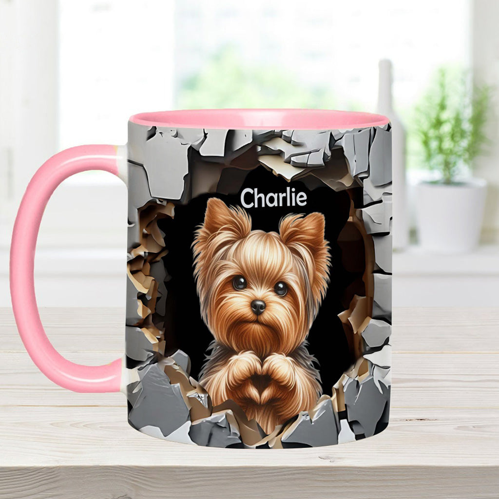 Lovely Dogs - Personalized Dog Accent Mug