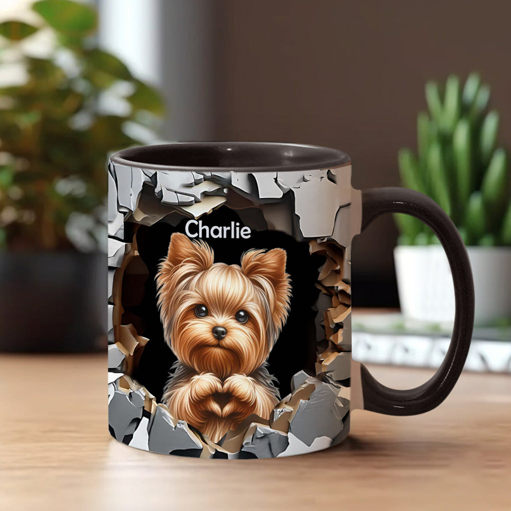 Lovely Dogs - Personalized Dog Accent Mug