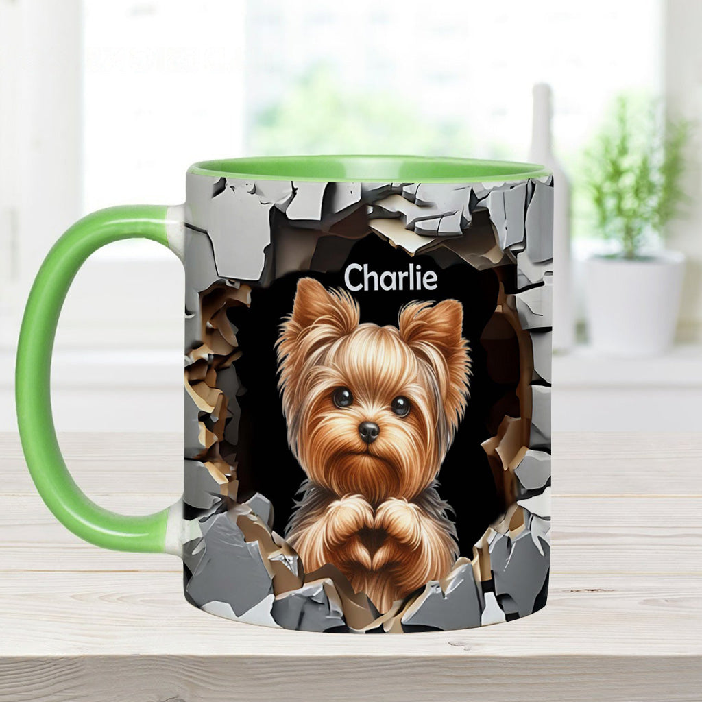 Lovely Dogs - Personalized Dog Accent Mug