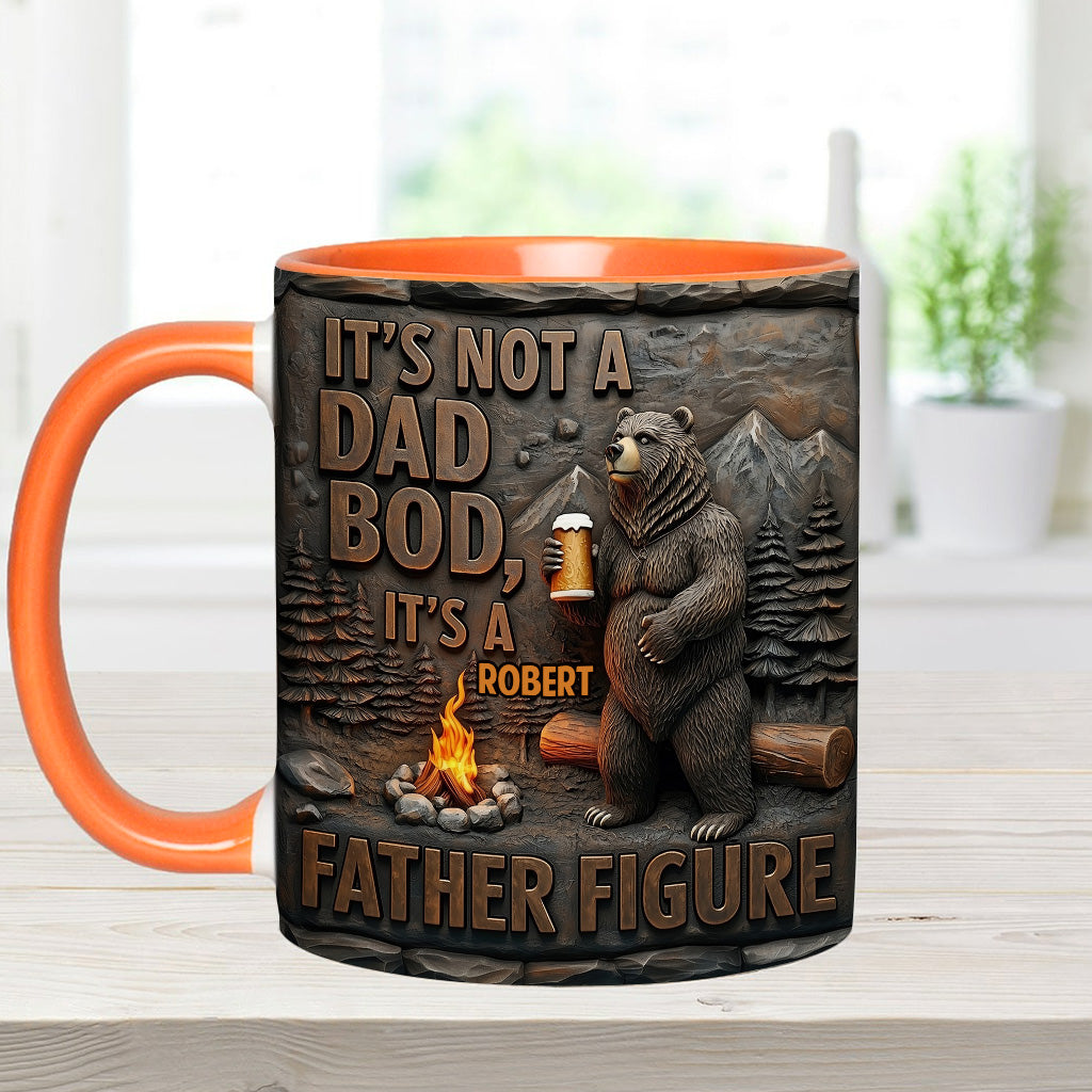 It's Not A Dad Bob - Personalized Father Accent Mug