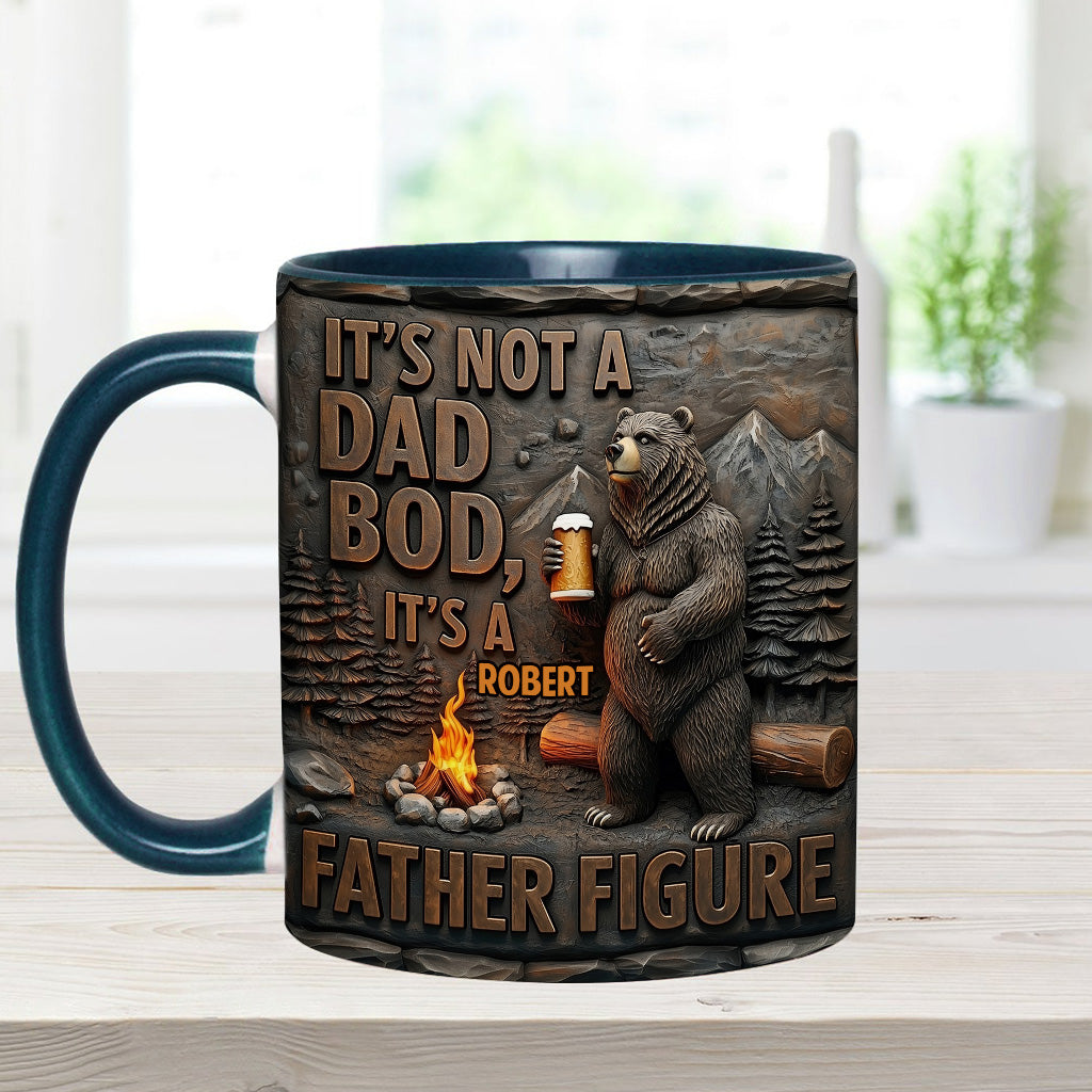 It's Not A Dad Bob - Personalized Father Accent Mug