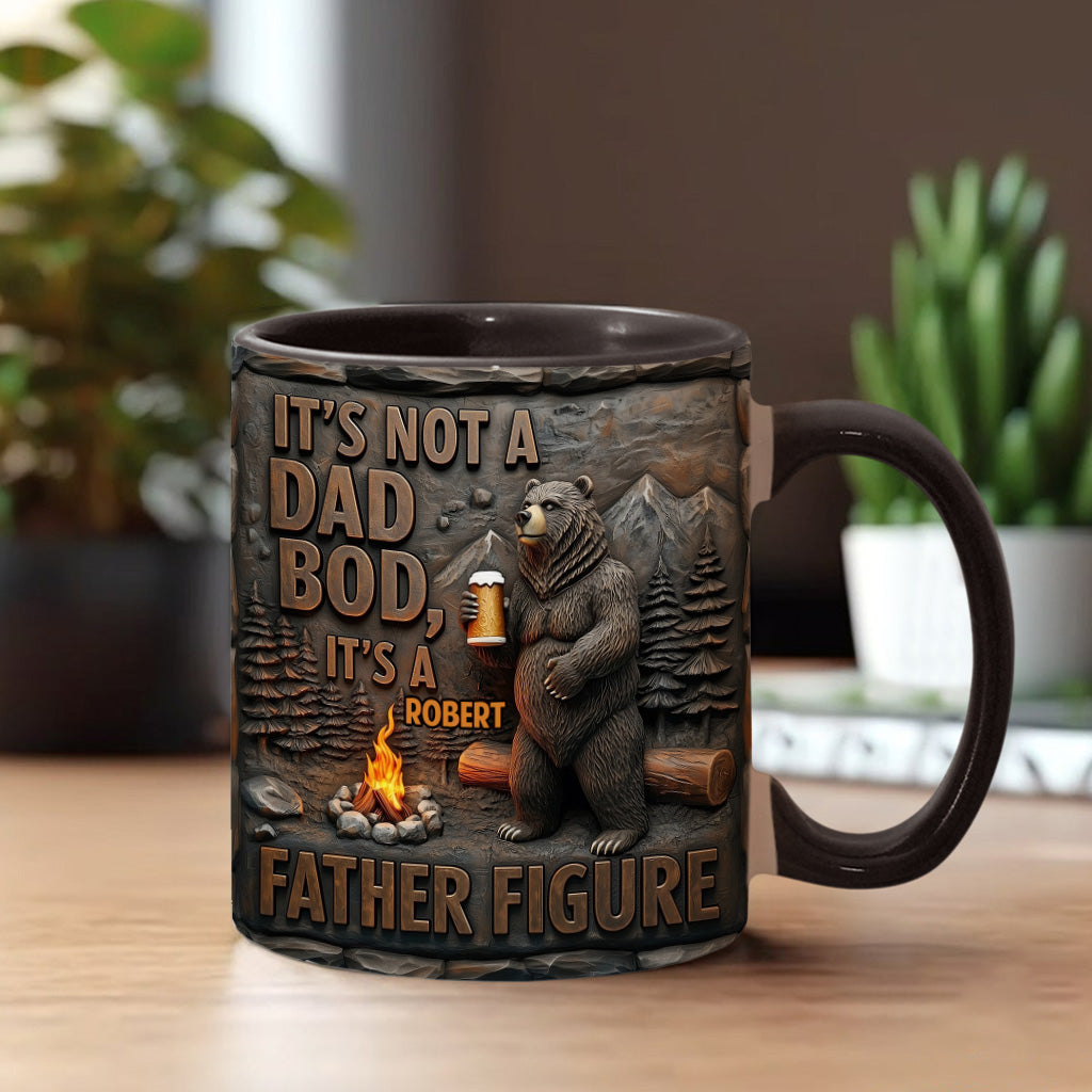It's Not A Dad Bob - Personalized Father Accent Mug
