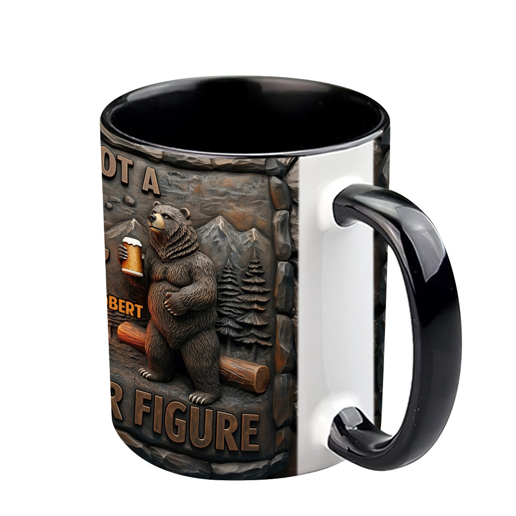 It's Not A Dad Bob - Personalized Father Accent Mug