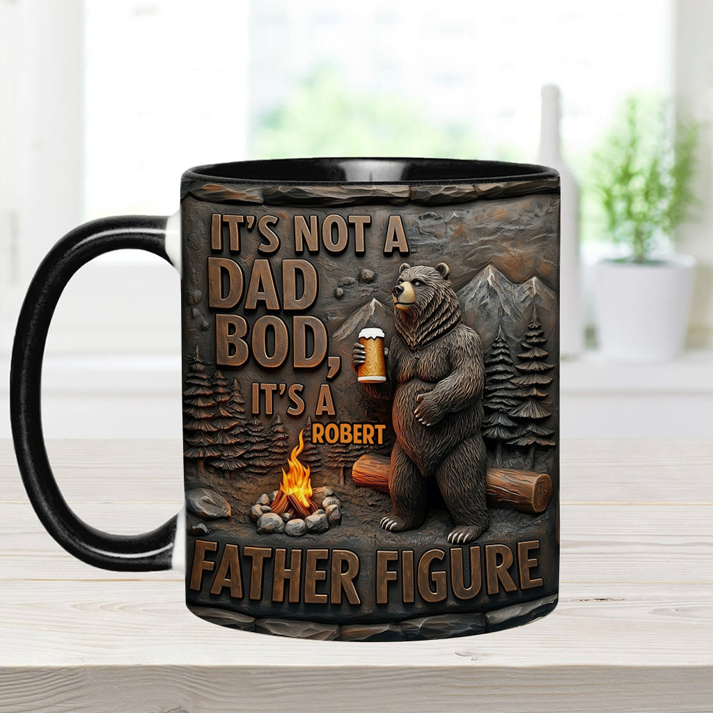 It's Not A Dad Bob - Personalized Father Accent Mug