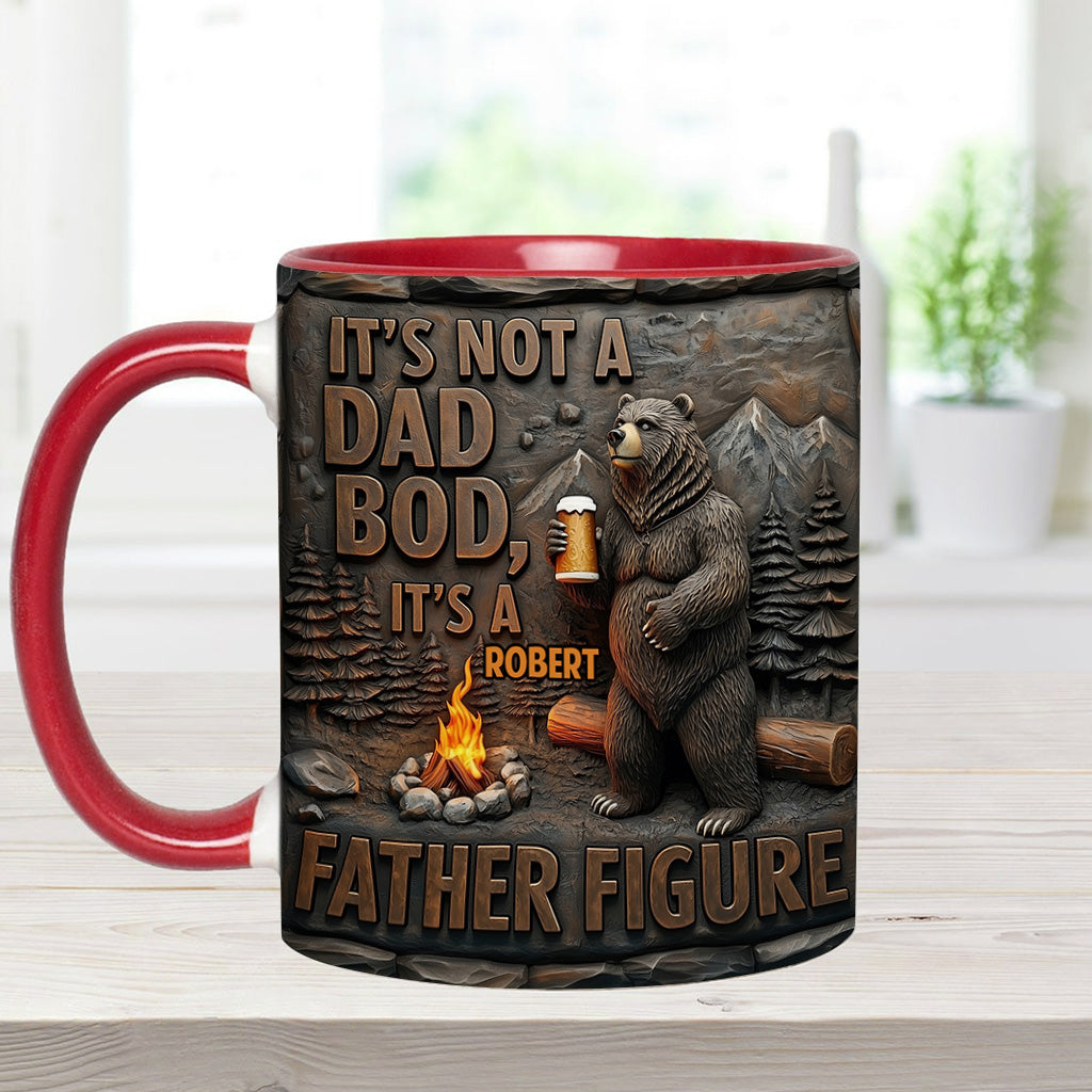 It's Not A Dad Bob - Personalized Father Accent Mug