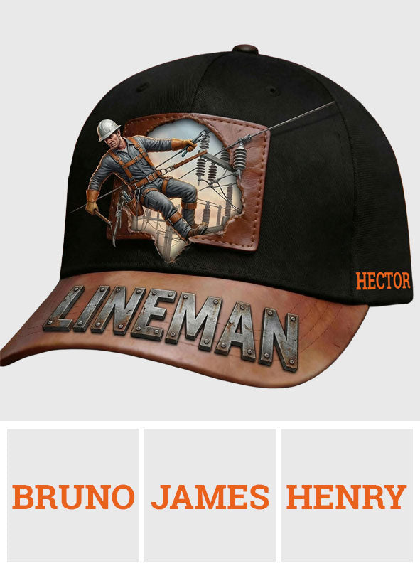 Liebe Lineman - Personalisierte Lineman Classic Kappe