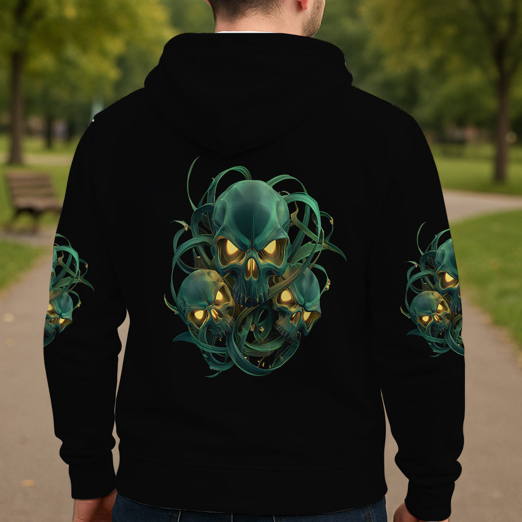 My Demon Out To Play - Personalized Skull All Over Shirt