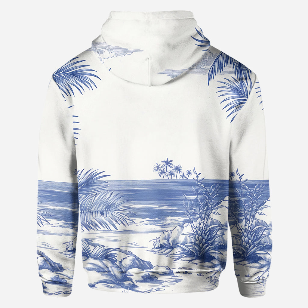 Beachy Vibe - Personalized Sea Lover All Over Shirt