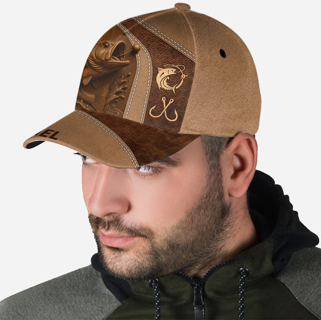 Large Mouth Bass - Personalized Fishing Classic Cap