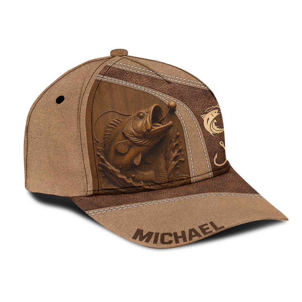 Large Mouth Bass - Personalized Fishing Classic Cap
