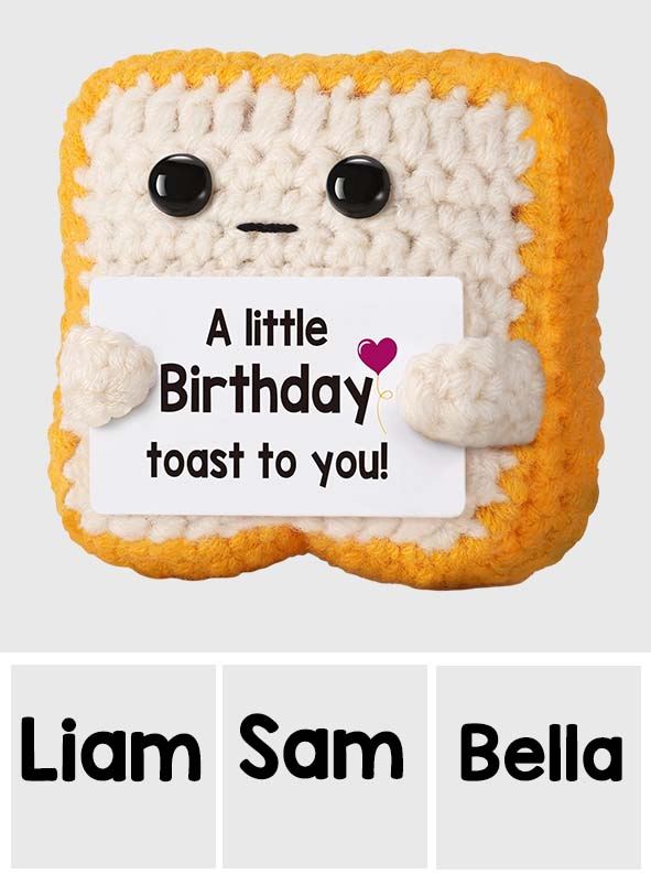 Happy Birthday - Personalized Birthday Premium Faux Fur Pillow