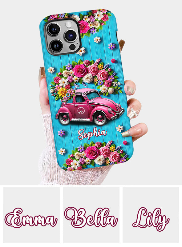 Hippie Soul – Personalisierte Handyhülle mit Hippie-Vollbilddruck