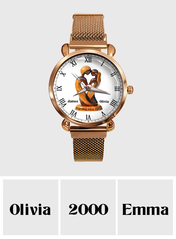 You And Me We Got This - Personalized Couple Women Hand Watch