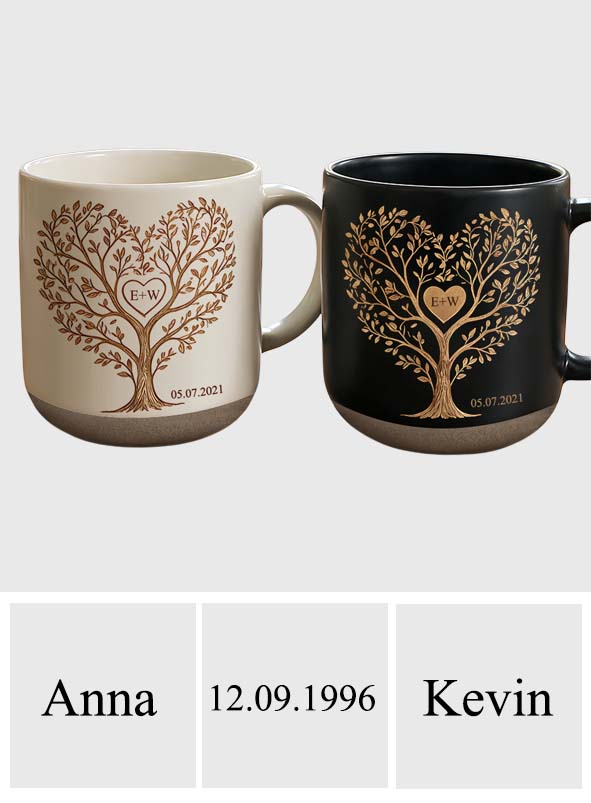 You & Me We Got This - Personalized Couple Printed Pottery Mug
