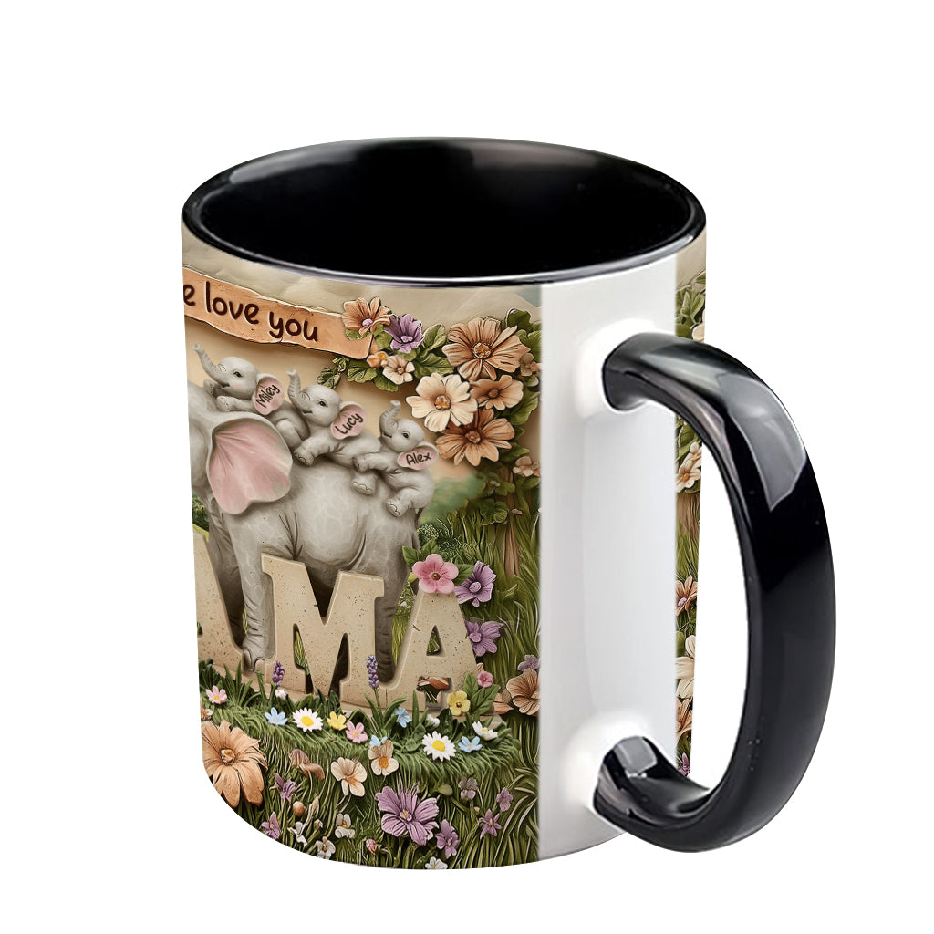 We Love You - Personalized Mother Accent Mug