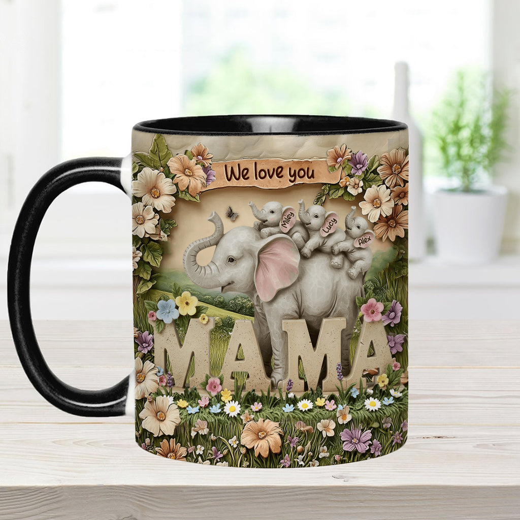 We Love You - Personalized Mother Accent Mug