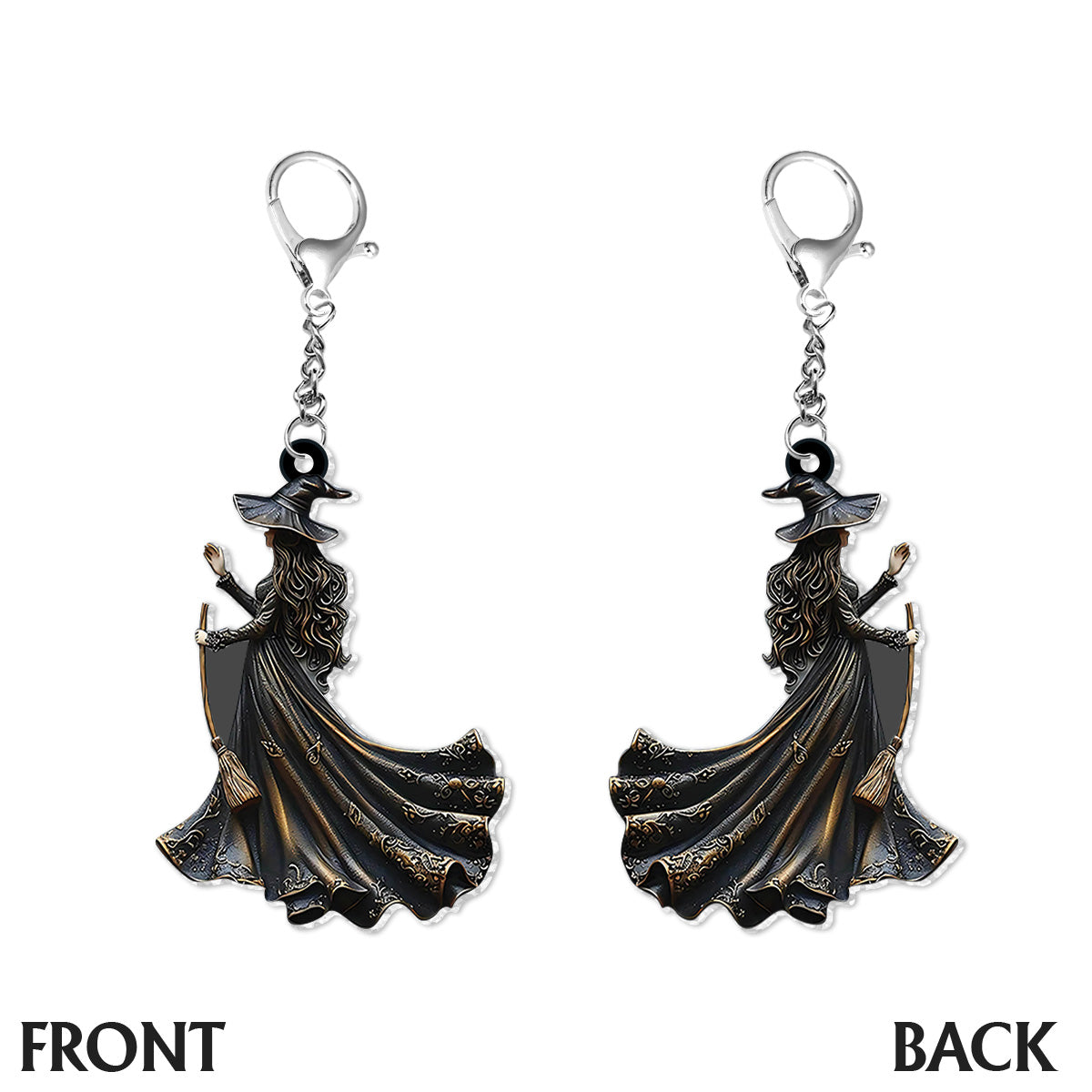 Beautiful Witch - Personalized Witch Tote Bag