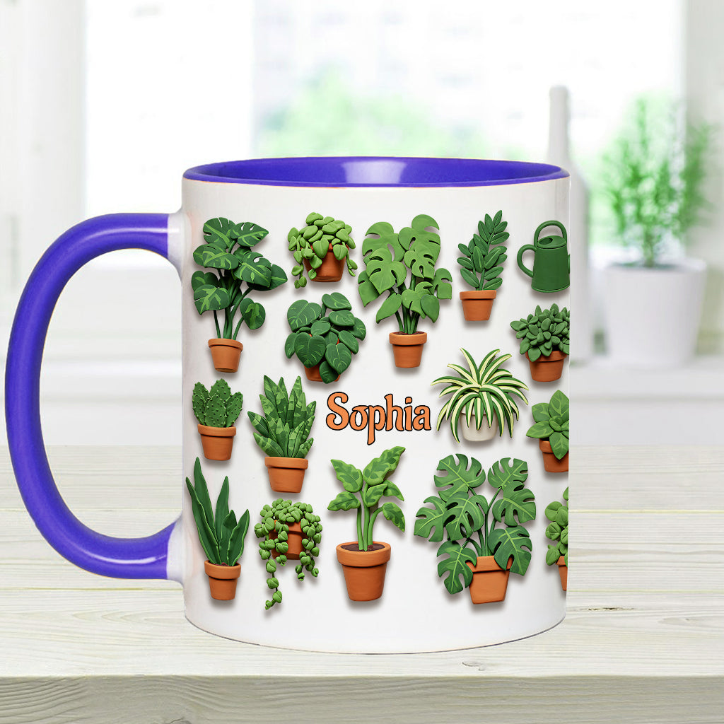 I Really Do Need All These Plants - Personalized Gardening Accent Mug