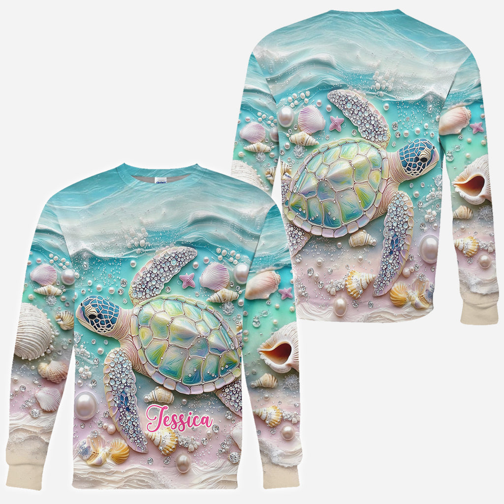 Love Turtles - Personalized Turtle All Over Shirt
