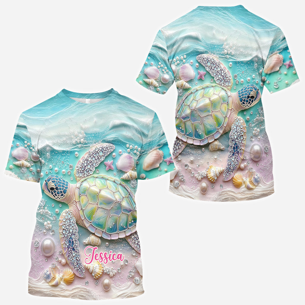 Love Turtles - Personalized Turtle All Over Shirt