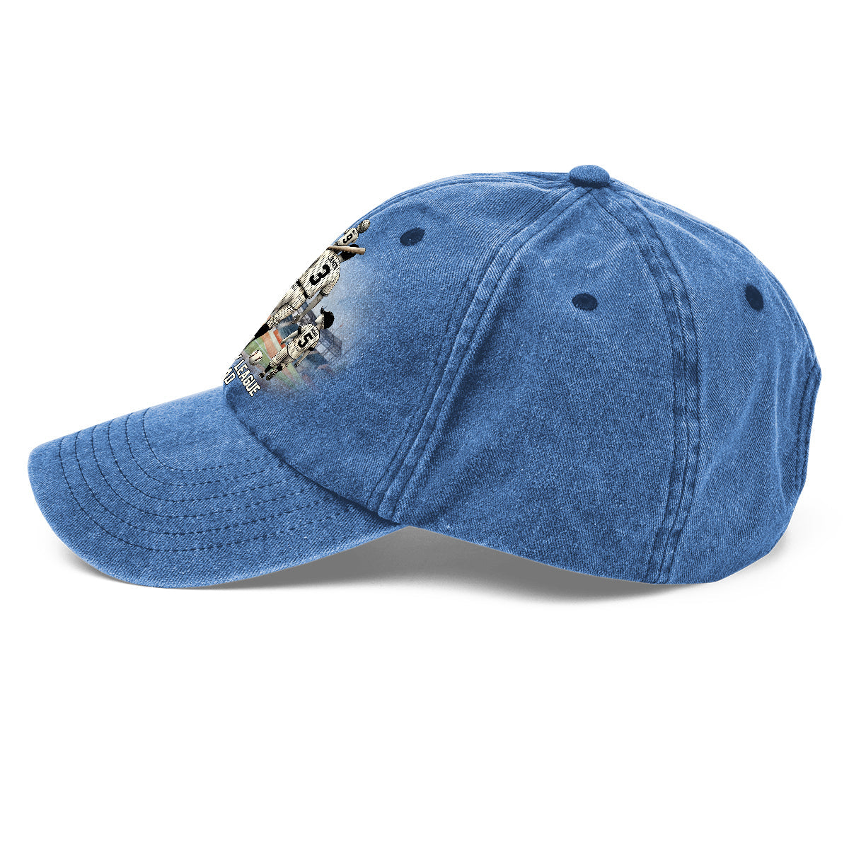 Family League - Personalized Father Washed Denim Cap